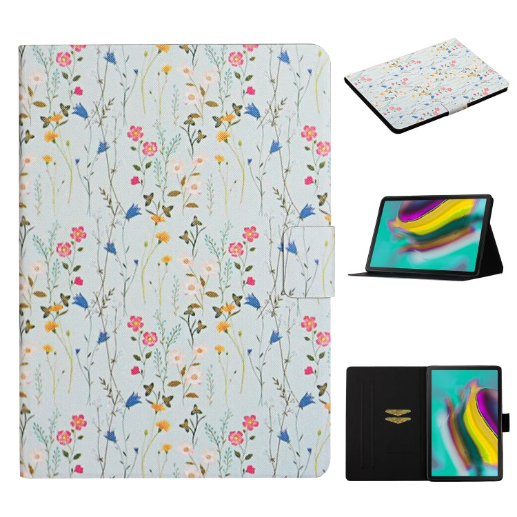 Custodia flip con motivo floreale per Samsung Galaxy Tab