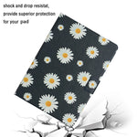 Custodia in pelle flip per iPad con slot per schede