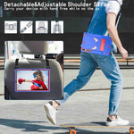 Custodia silicone con tracolla per Samsung Galaxy Tab S7 S8