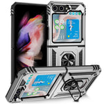 Custodia antiurto TPU PC con supporto per Samsung Galaxy Z Flip5