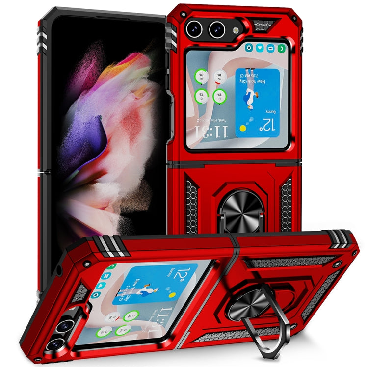 Custodia antiurto TPU PC con supporto per Samsung Galaxy Z Flip5