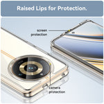 Custodia per telefono in acrilico + TPU serie colorata, For Realme 11 Pro+