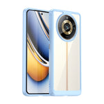 Custodia per telefono in acrilico + TPU serie colorata, For Realme 11 Pro+