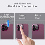 Pellicola vetro temperato per obiettivo fotocamera Huawei Pura 80 Ultra 5G e