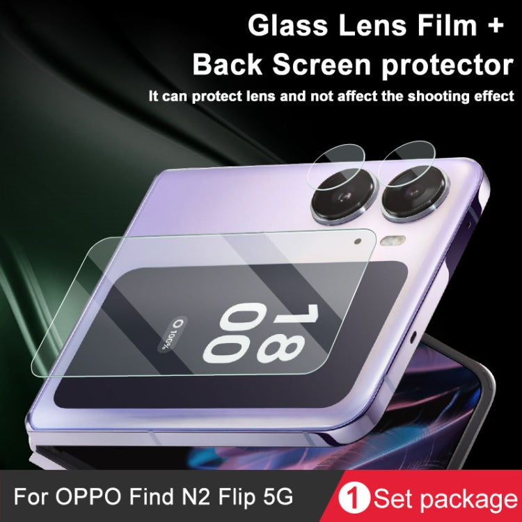 Anello protezione fotocamera posteriore in vetro temperato per OPPO Find N2 Flip