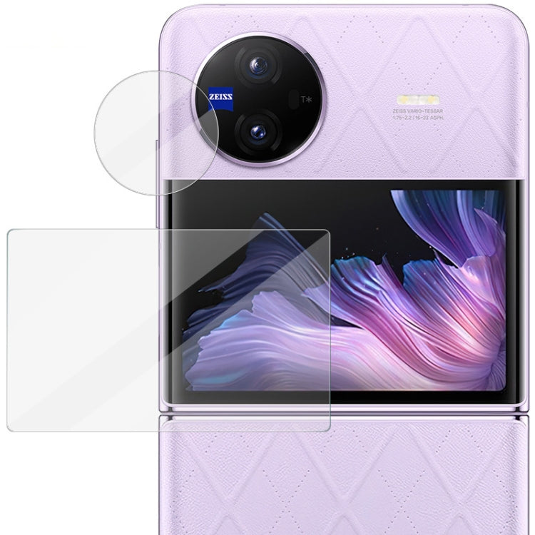 Anello protezione fotocamera posteriore in vetro temperato per vivo X Flip