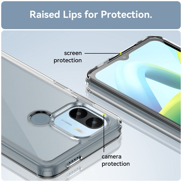 Custodia per telefono in acrilico + TPU serie colorata, For Xiaomi Redmi A1+