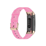 Cinturino nylon denim per Fitbit Charge 3 e 4