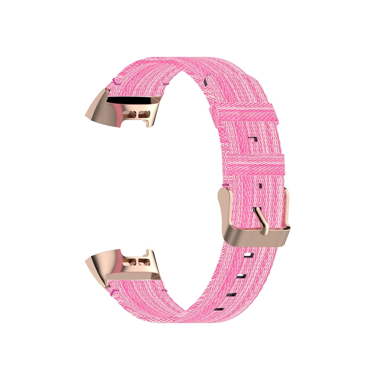 Cinturino nylon denim per Fitbit Charge 3 e 4