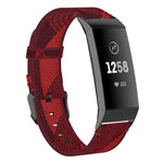 Cinturino nylon denim per Fitbit Charge 3 e 4