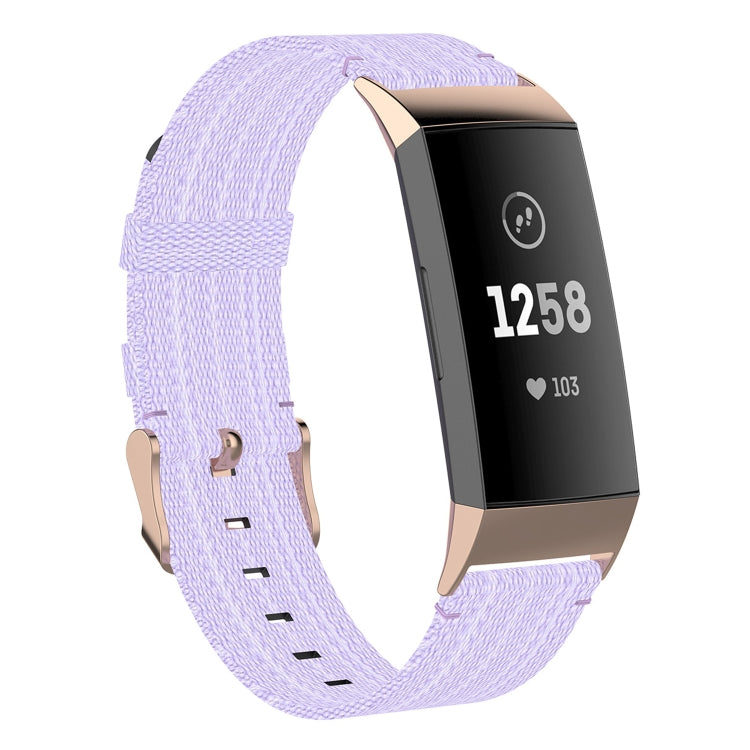 Cinturino nylon denim per Fitbit Charge 3 e 4