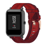 Cinturino nylon denim 20mm per Amazfit Bip S e Bip Lite