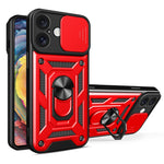 Cover scorrevole in TPU e PC per iPhone 16 Plus