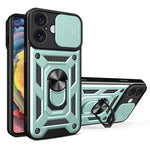 Cover scorrevole in TPU e PC per iPhone 16 Plus