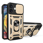 Cover scorrevole in TPU e PC per iPhone 16 Plus
