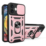Cover scorrevole in TPU e PC per iPhone 16 Plus