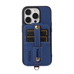 Custodia portafoglio in fibra di carbonio con porta carte RFID