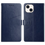 Custodia portafoglio in cuoio per iPhone 15 con cavalletto