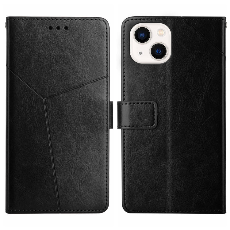 Custodia portafoglio in cuoio per iPhone 15 con cavalletto