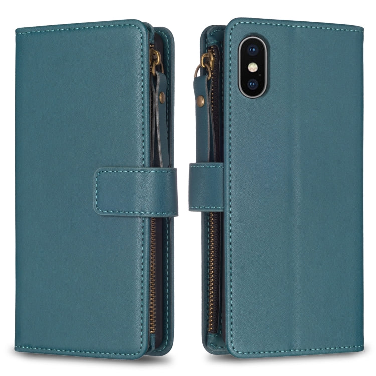 Custodia portafoglio in pelle per iPhone compatibili