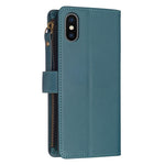Custodia portafoglio in pelle per iPhone compatibili