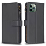 Custodia portafoglio in pelle per iPhone compatibili