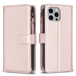 Custodia portafoglio in pelle per iPhone compatibili