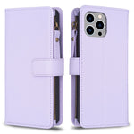 Custodia portafoglio in pelle per iPhone 14, 14 Plus, 14 Pro