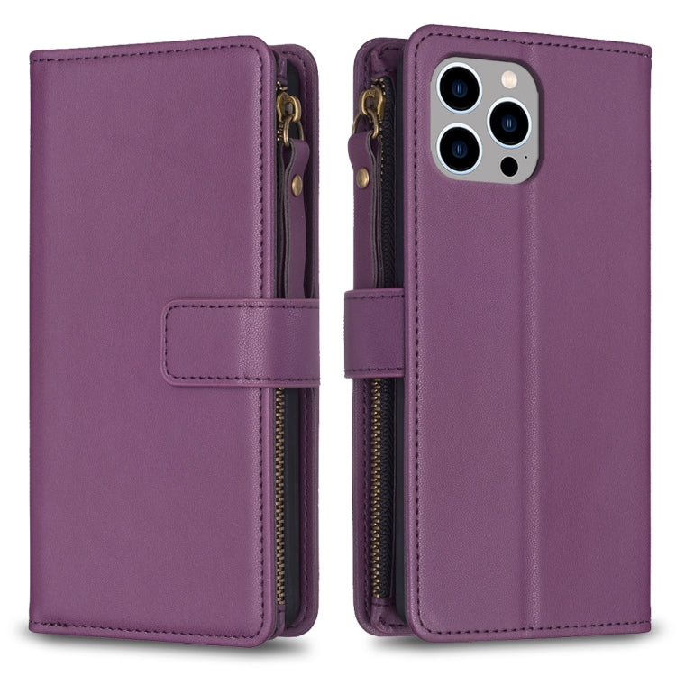 Custodia portafoglio in pelle per iPhone 15