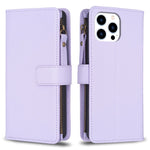 Custodia portafoglio in pelle per iPhone 15