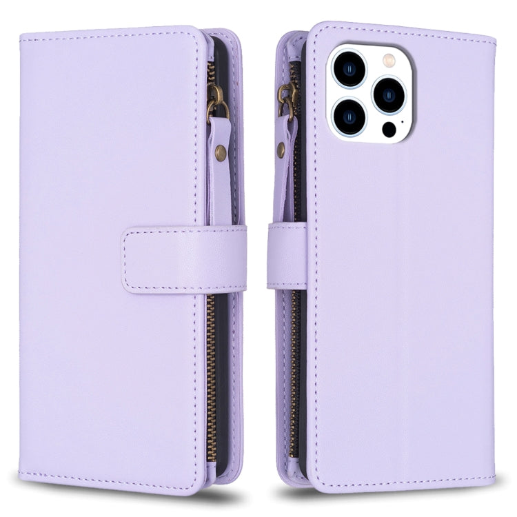 Custodia portafoglio in pelle per iPhone 15