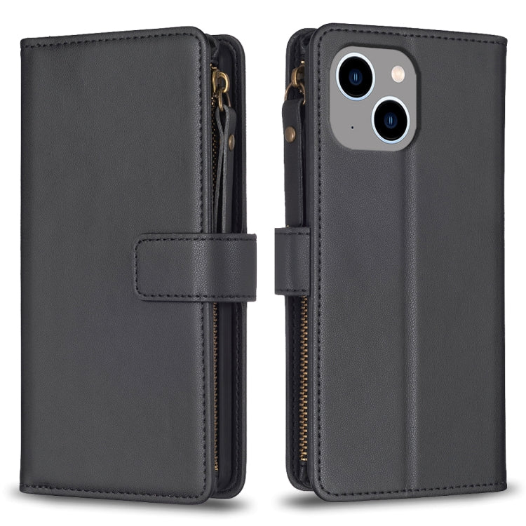 Custodia portafoglio in pelle per iPhone 15