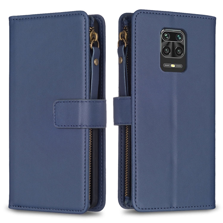 Custodia portafoglio in pelle per Xiaomi Redmi Note 9