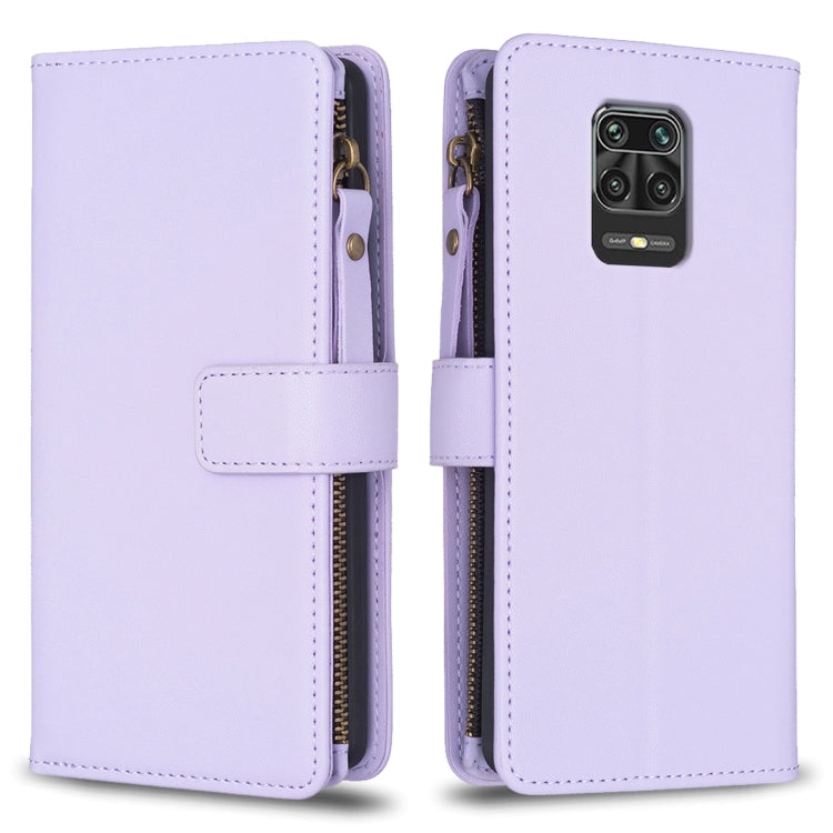 Custodia portafoglio in pelle per Xiaomi Redmi Note 9