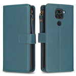Custodia portafoglio in pelle per Xiaomi Redmi Note 9
