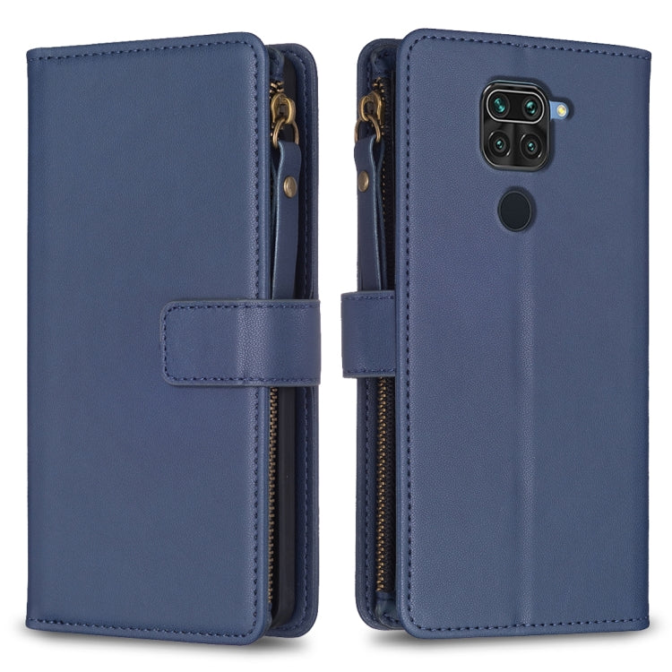 Custodia portafoglio in pelle per Xiaomi Redmi Note 9