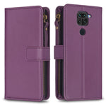 Custodia portafoglio in pelle per Xiaomi Redmi Note 9