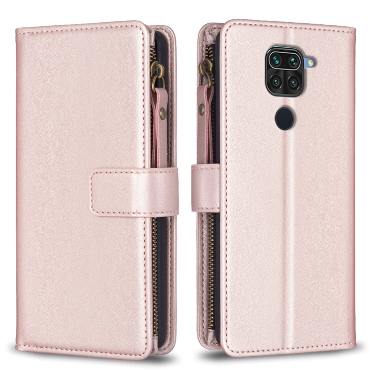 Custodia portafoglio in pelle per Xiaomi Redmi Note 9