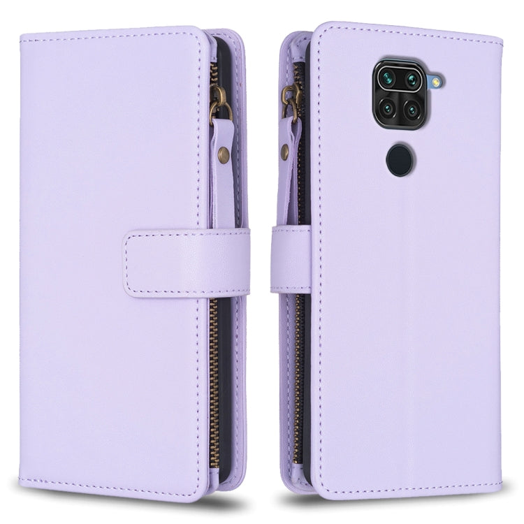 Custodia portafoglio in pelle per Xiaomi Redmi Note 9