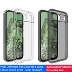 Custodia protettiva per telefono in TPU trasparente antiurto serie IMAK UX-5, For Google Pixel 8a, For Google Pixel 8 Pro, For Google Pixel 8