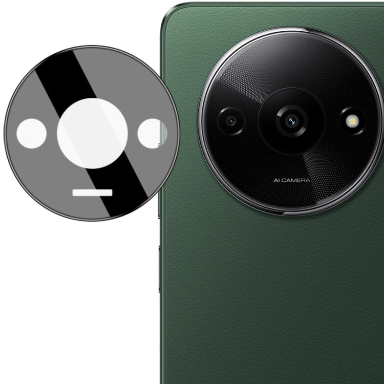 Pellicola vetro obiettivo fotocamera posteriore Xiaomi versione nera compatibile