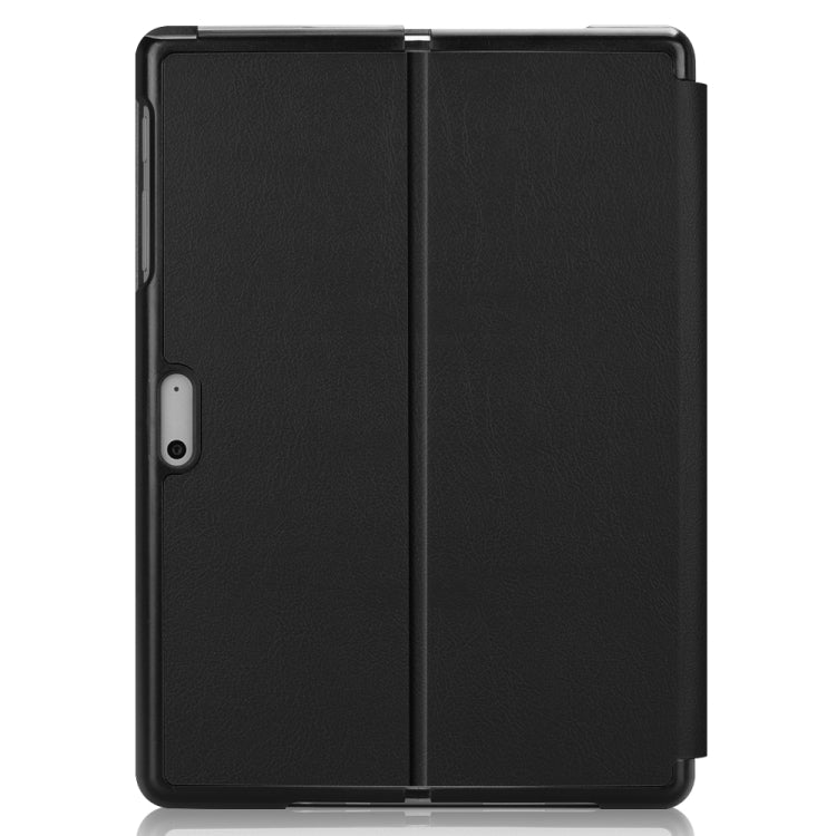 Custodia orizzontale in pelle con supporto per Microsoft Surface Go 2 e Surface