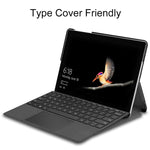 Custodia orizzontale in pelle con supporto per Microsoft Surface Go 2 e Surface