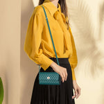 Borsa tracolla orizzontale in PU per smartphone fino a 7,2"