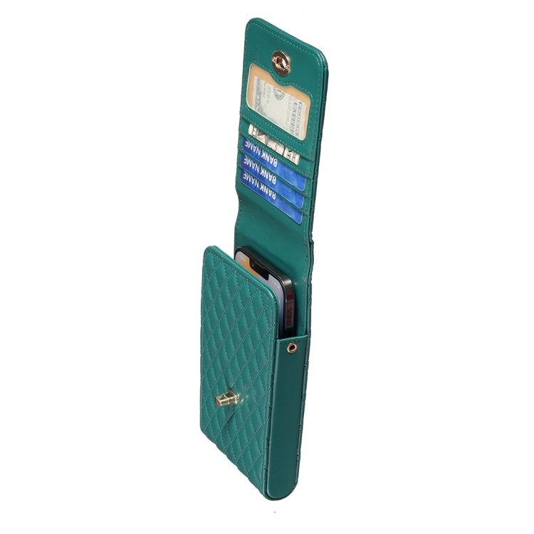 Borsa a tracolla verticale in PU per smartphone fino a 7,2"