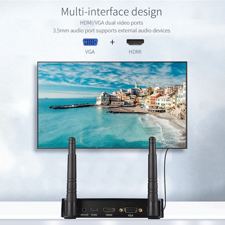 Trasmettitore e ricevitore HDMI wireless Measy UHD200 100m