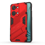 Punk Armor 2 in 1 PC + custodia per telefono in TPU con supporto, For OnePlus Nord CE3 5G Global, For OnePlus Ace 2V