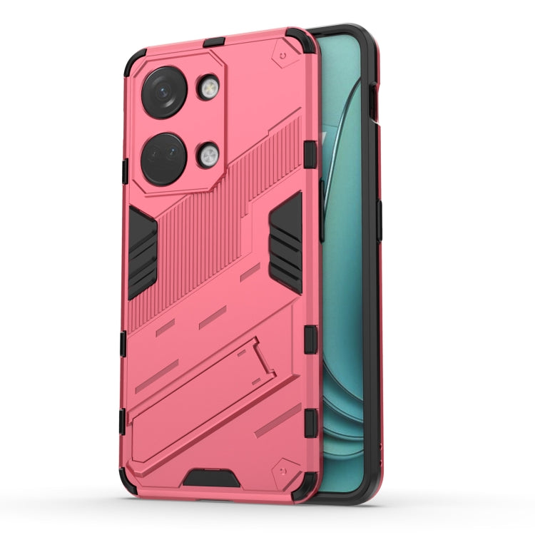 Punk Armor 2 in 1 PC + custodia per telefono in TPU con supporto, For OnePlus Nord CE3 5G Global, For OnePlus Ace 2V