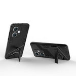 Punk Armor 2 in 1 PC + custodia per telefono in TPU con supporto, For OnePlus Nord CE3 5G Global, For OnePlus Ace 2V