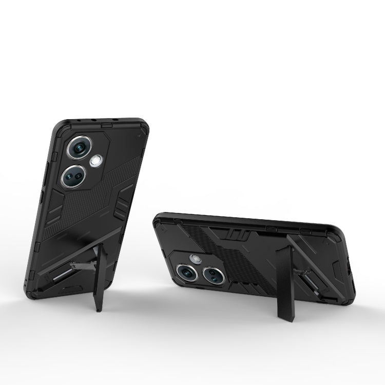 Punk Armor 2 in 1 PC + custodia per telefono in TPU con supporto, For OnePlus Nord CE3 5G Global, For OnePlus Ace 2V